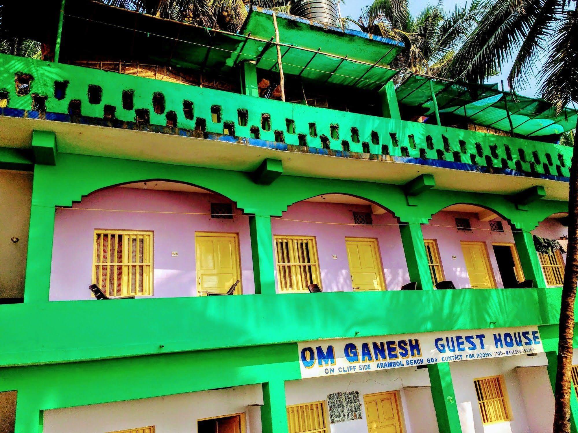 Hotel Om Ganesh Arambol Exterior foto